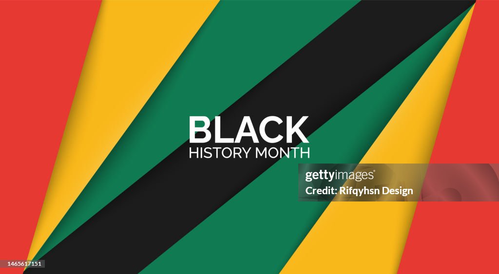 Black history month celebrate. Vector illustration design graphic Black history month background
