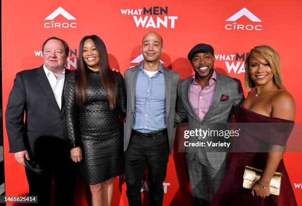 Bob Bakish, Jas Waters, Scott Mills, Will Packer and Heather Hayslett