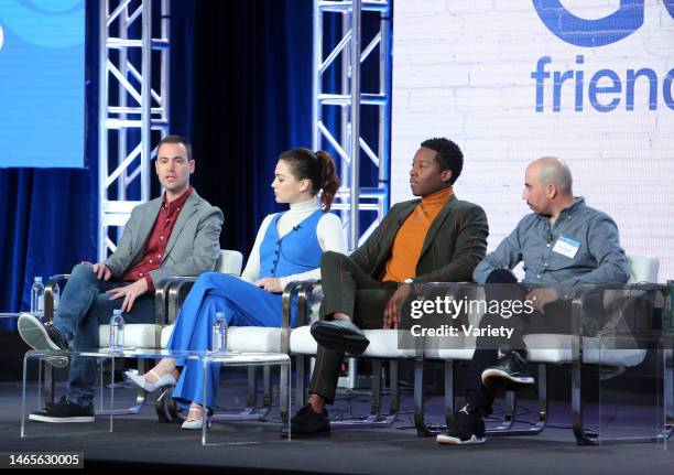 Steven Lilien, Violett Beane, Brandon Michael Hall and Bryan Wynbrandt