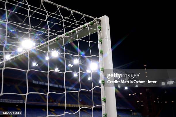 General view inside the stadium prior to the Serie A match between UC Sampdoria and FC Internazionale at Stadio Luigi Ferraris on February 13, 2023...