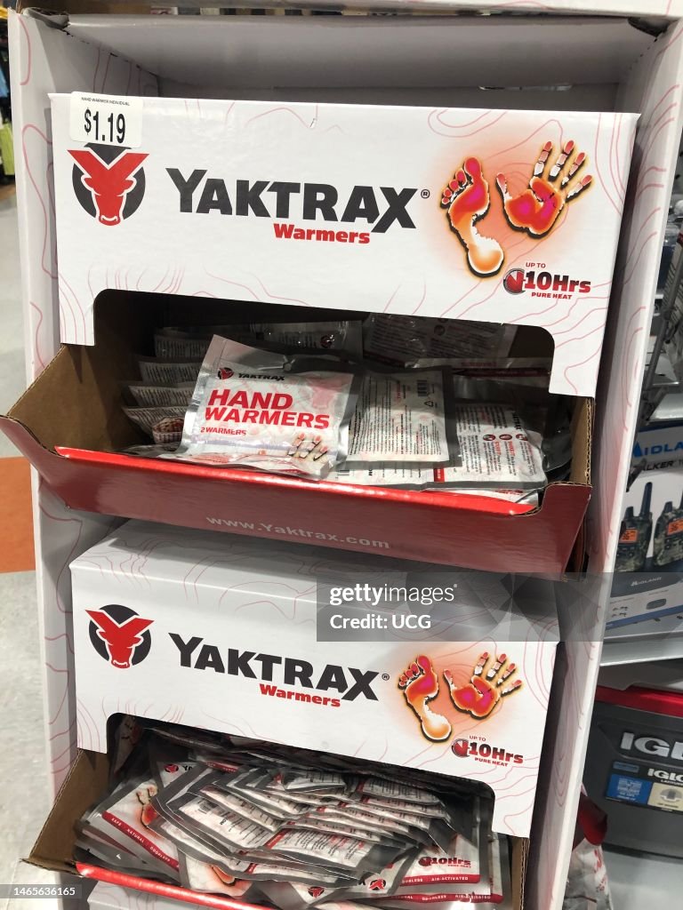 YakTrax Hand Warmer Display Dicks Sporting Goods Store Queens New Yaktrax hand warmer display dicks sporting goods store queens new
