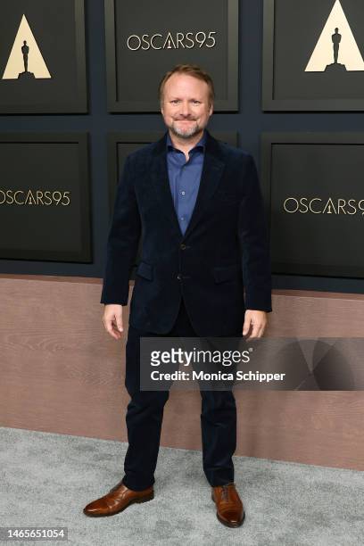 Rian Johnson attends the 95th Annual Oscars Nominees Luncheon at The Beverly Hilton on February 13, 2023 in Beverly Hills, California.