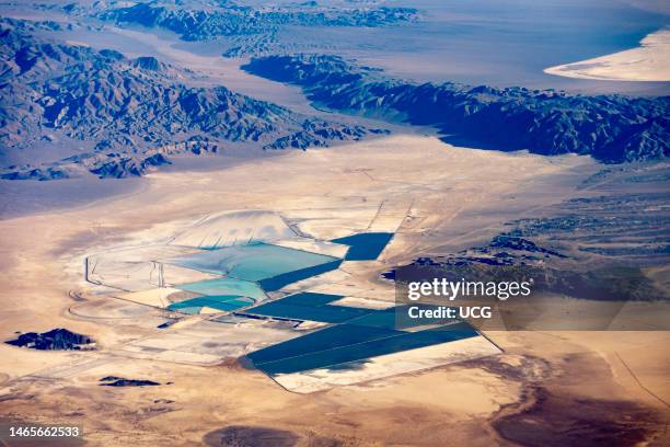 Silver Peak Lithium mine in Clatton Valley, Nevada.