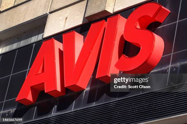 Avis Rental Sign Avis Scott Photos and Premium High Res Pictures - Getty Images