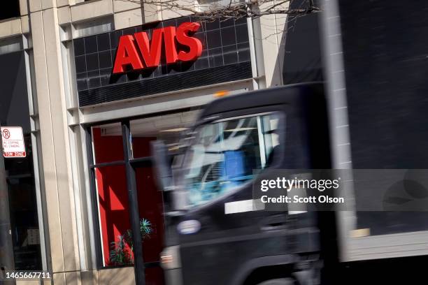 Avis Rental Sign Avis Scott Photos and Premium High Res Pictures - Getty Images
