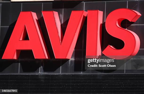 Avis Rental Sign Avis Scott Photos and Premium High Res Pictures - Getty Images