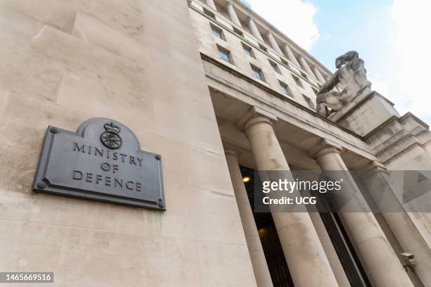 Ministry of Defence, Whitehall, London, England, UK.