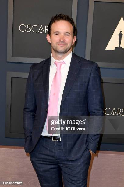 Dan Lemmon attends the 95th Annual Oscars Nominees Luncheon at The Beverly Hilton on February 13, 2023 in Beverly Hills, California.