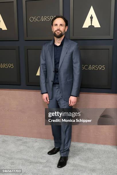 Shane Boris attends the 95th Annual Oscars Nominees Luncheon at The Beverly Hilton on February 13, 2023 in Beverly Hills, California.
