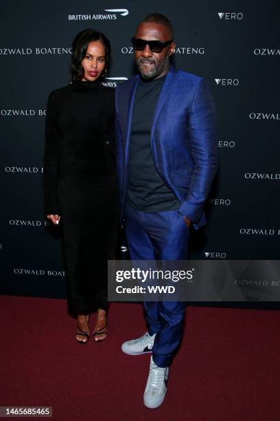 Idris Elba and wife Sabrina Dhowre