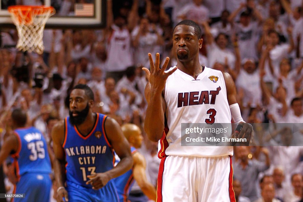 Oklahoma City Thunder v Miami Heat - Game Four