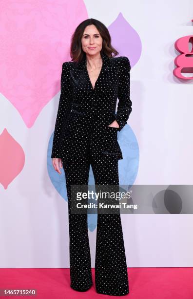 Minnie Driverattends the "What's Love Got To Do With It?" UK Premiere at Odeon Luxe Leicester Square on February 13, 2023 in London, England.
