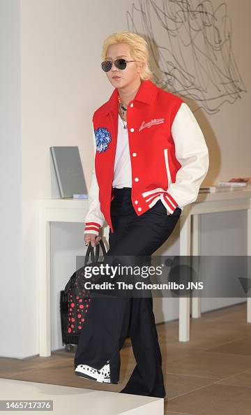 Min Ho Rapper South Korean rapper Song Min-ho attends the photocall of the Louis ...