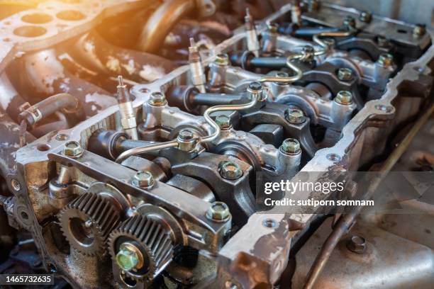 car engine - v8 stockfoto's en -beelden