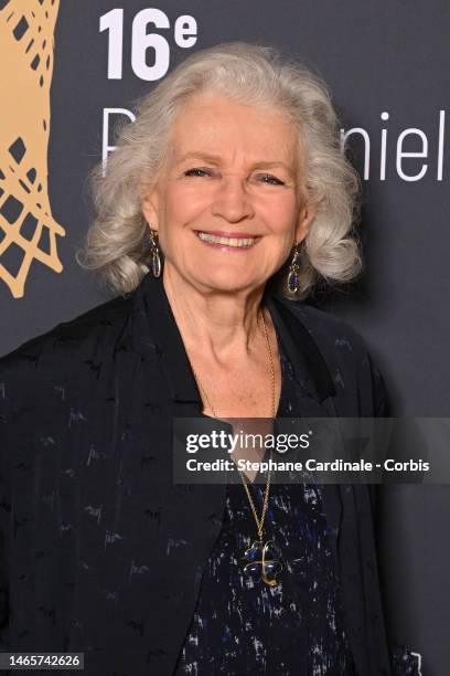 Marie-Christine Barrault attends the "Diner Des Producteurs - Producer's Dinner" - Cesar 2023 at Hotel InterContinental Paris on February 13, 2023 in...