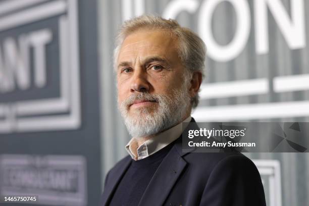 Executive Producer Christoph Waltz attends the Red Carpet Special Screening for New Prime Video Series “The Consultant” in Los Angeles at Culver...