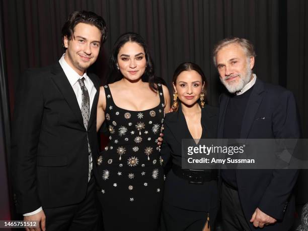 Nat Wolff, Brittany O'Grady, Aimee Carrero, Executive Producer Christoph Waltz attend the Red Carpet Special Screening for New Prime Video Series...