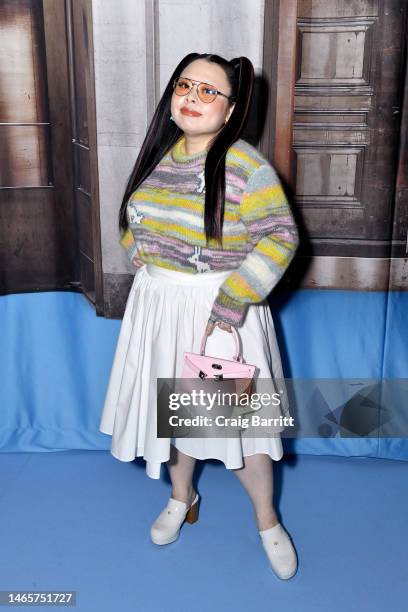 Naomi Watanabe attends the Tory Burch Fall/Winter 2023 New York Fashion Week show on February 13, 2023 in New York City.