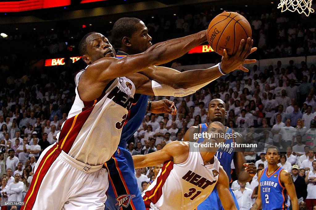 Oklahoma City Thunder v Miami Heat - Game Four