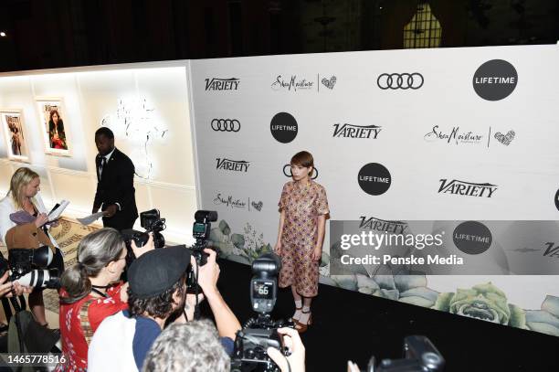 Tavi Gevinson attends Variety's Power of Women presented by Lifetime at Cipriani Midtown on April 5, 2019 in New York City