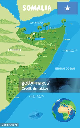 Somalia Map Somalia Map