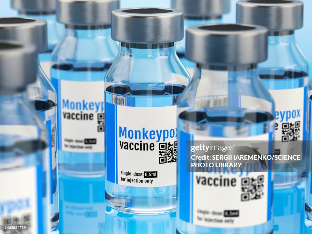 Mpox vaccine, conceptual illustration