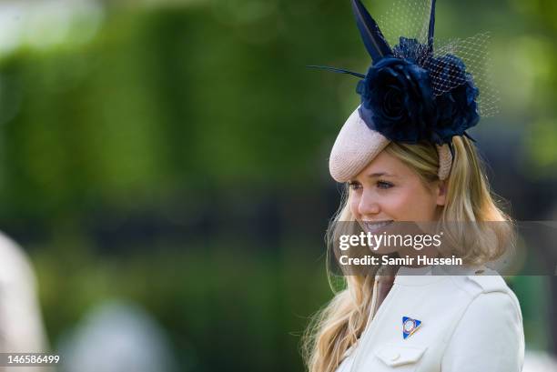 Florence Brudenell-Bruce attends day 2 of Royal Ascot 2012 at Ascot Racecourse on June 20, 2012 in Ascot, United Kingdom.