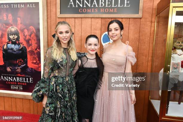 Madison Iseman, Mckenna Grace and Katie Sarife