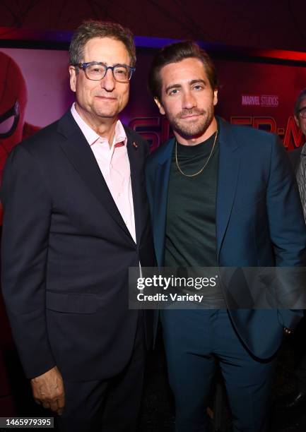 Tom Rothman and Jake Gyllenhaal