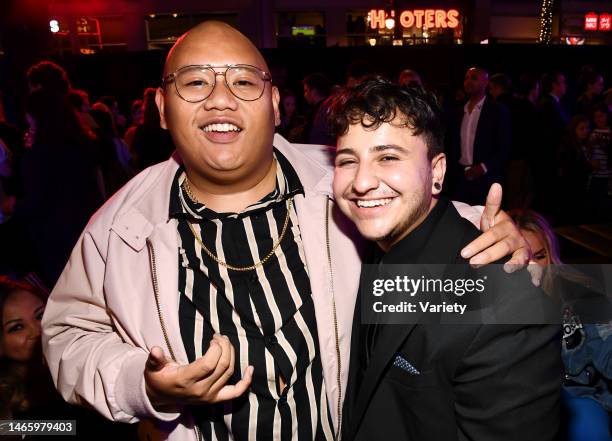 Jacob Batalon and Zach Barack