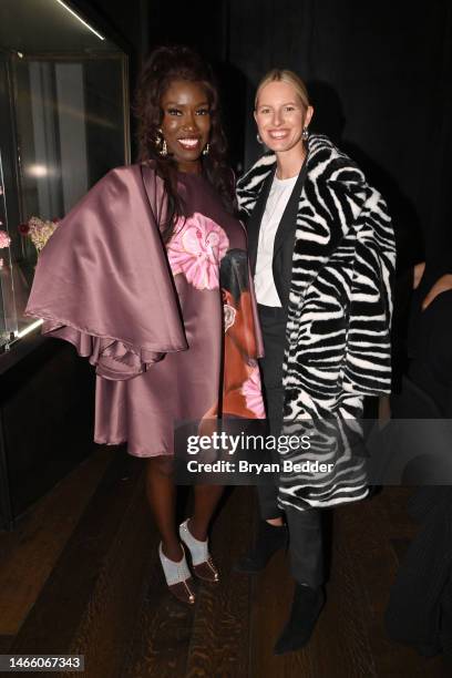 Karolina Kurkova attends an intimate dinner celebrating Bozoma Saint John and the release of her new book, The Urgent Life, at Spring Place during...