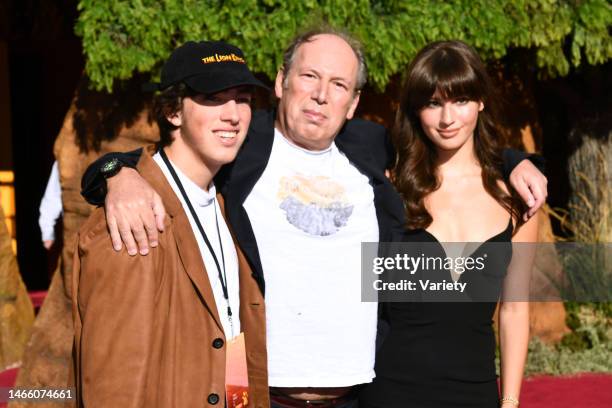 Hans Zimmer and family