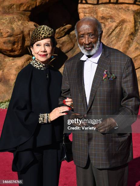 Jacqueline Avant and Clarence Avant