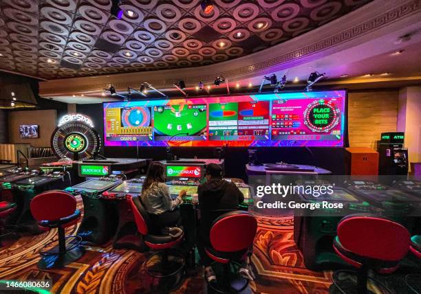 Gamblers at Caesars Palace Hotel & Casino have multiple choices of automated video games including roulette, baccarat, blackjack, and craps, as...