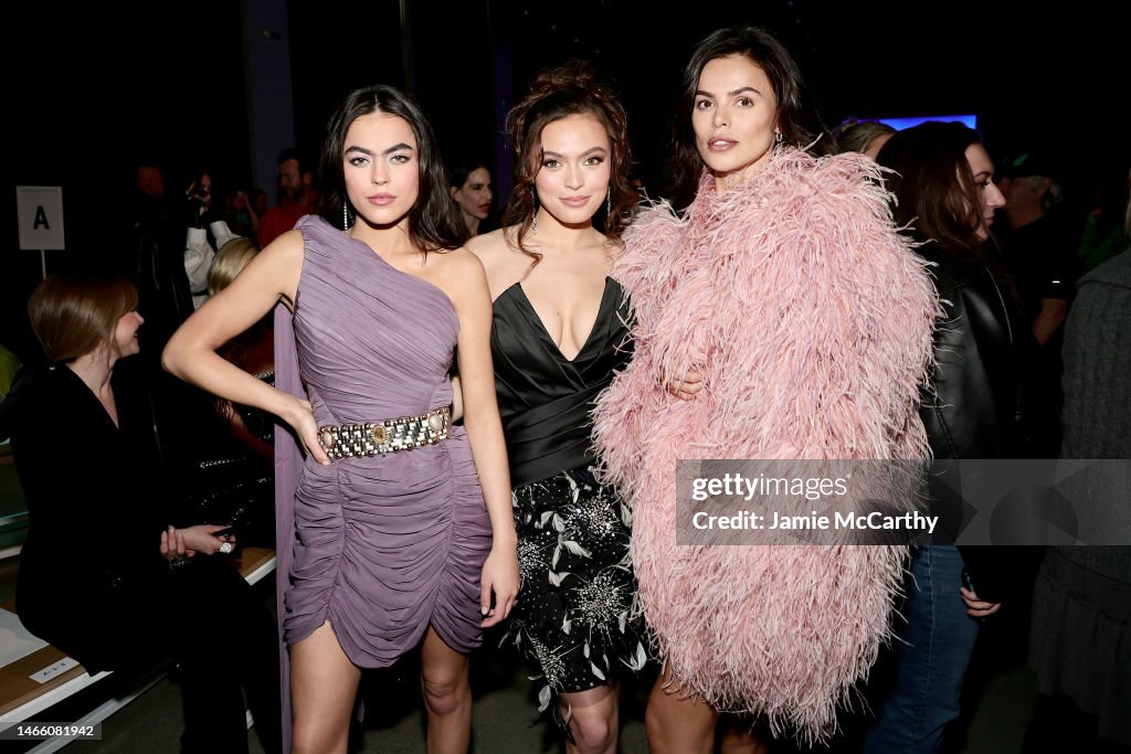 Grace Roland Sarah Jane Nader, Grace Ann Nader and Brooks Nader attend the Pamella ...