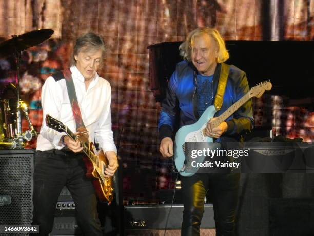 Sir Paul McCartney and Joe Walsh