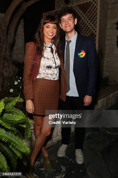 Lauren Lapkus and Mike Castle