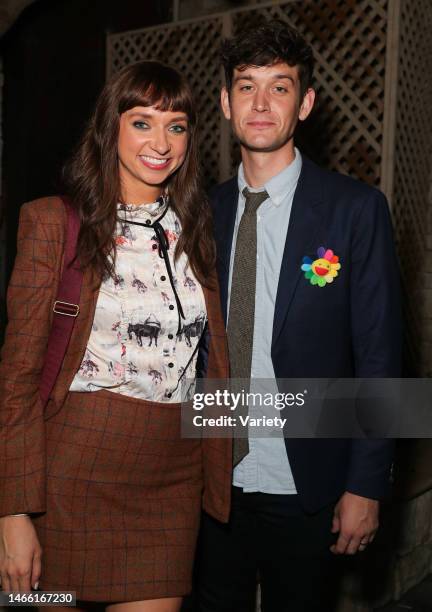 Lauren Lapkus and Mike Castle