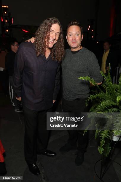 Weird Al Yankovic and Thomas Lennon