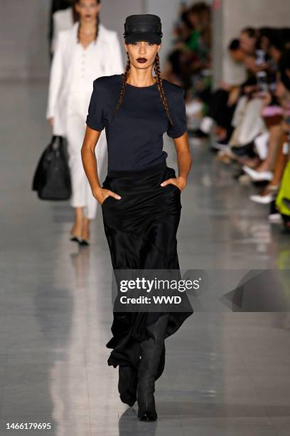 Joan Smalls on the catwalk