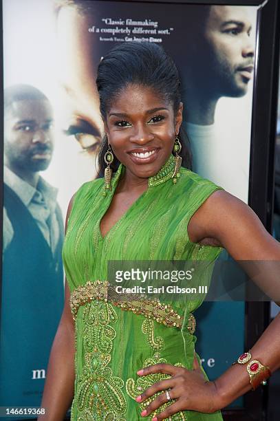 Edwina Findley attends the screening of the film "Middle Of Nowhere" at Regal Cinemas L.A. Live on June 20, 2012 in Los Angeles, California.