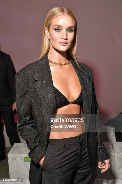 Rosie Huntington-Whiteley in the front row