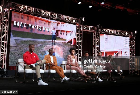 Tarell Alvin McCraney, from left, Akili McDowell, Alana Arenas,... News