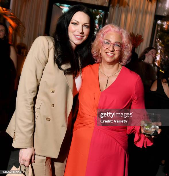 Laura Prepon and Jenji Kohan