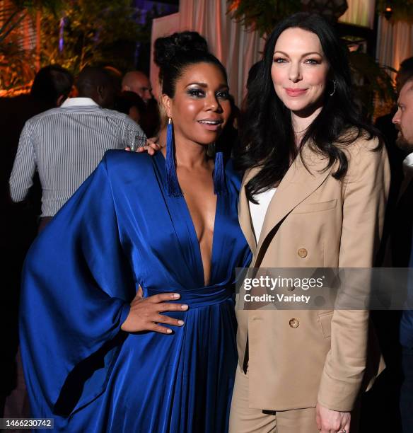 Jessica Pimentel and Laura Prepon