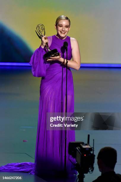 Julia Garner - Outstanding Supporting Actress in a Drama Series - 'Ozark'