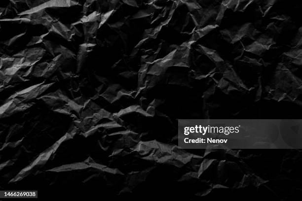 image of black paper texture background - newspaper texture stock pictures, royalty-free photos & images