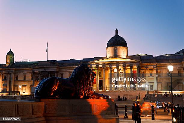 trafalgar square - museum of london stock pictures, royalty-free photos & images