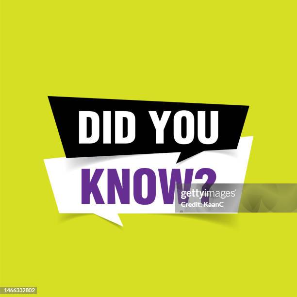 did you know with question mark, banner vector design stock illustration - did you know stock illustrations