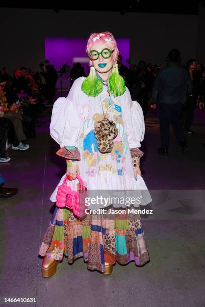 Sara Camposarcone attends the Chocheng show during New York